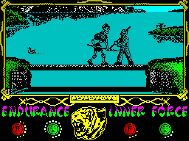 The Way of the Tiger screenshot 3 for ZX Spectrum